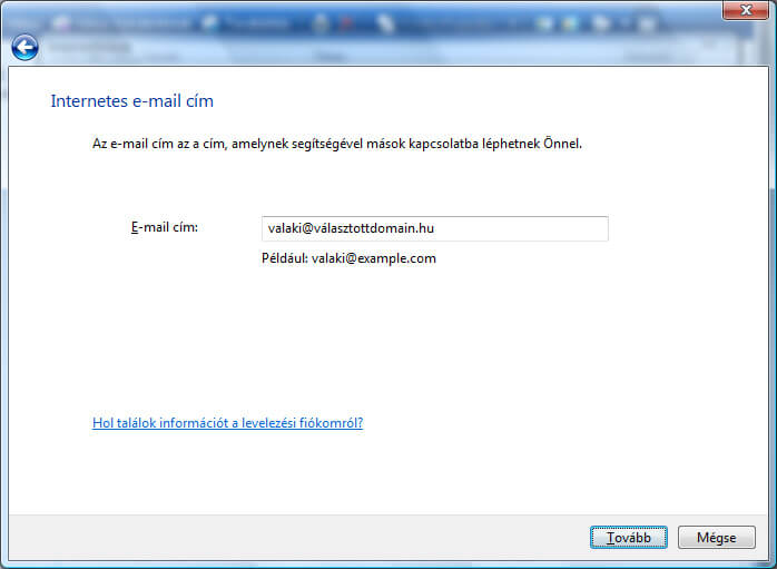Windows Live Mail levelezőkliens beállítása